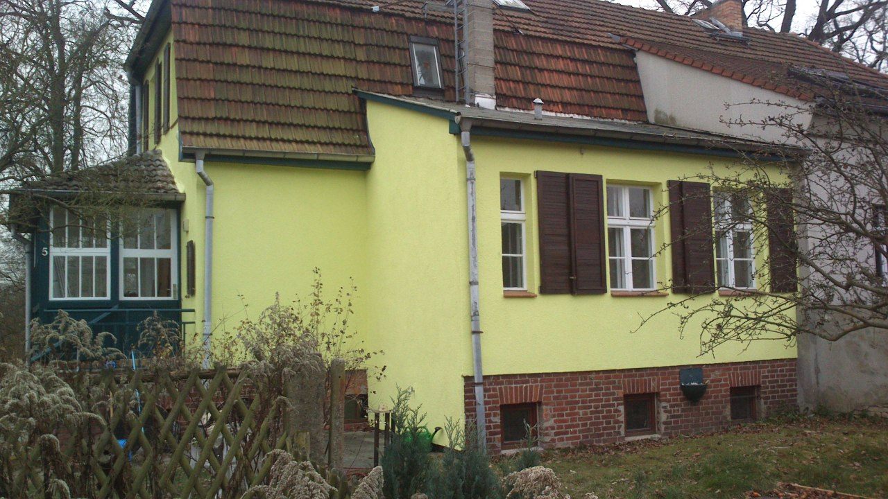 Gartenseite des Hauses